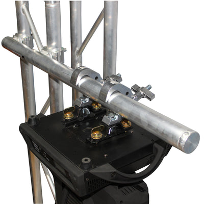 ProX 36 Inch Mounting 2" Pole arm F32 F34 with Dual O Clamps 150 Lbs Load for Lighting and moving heads