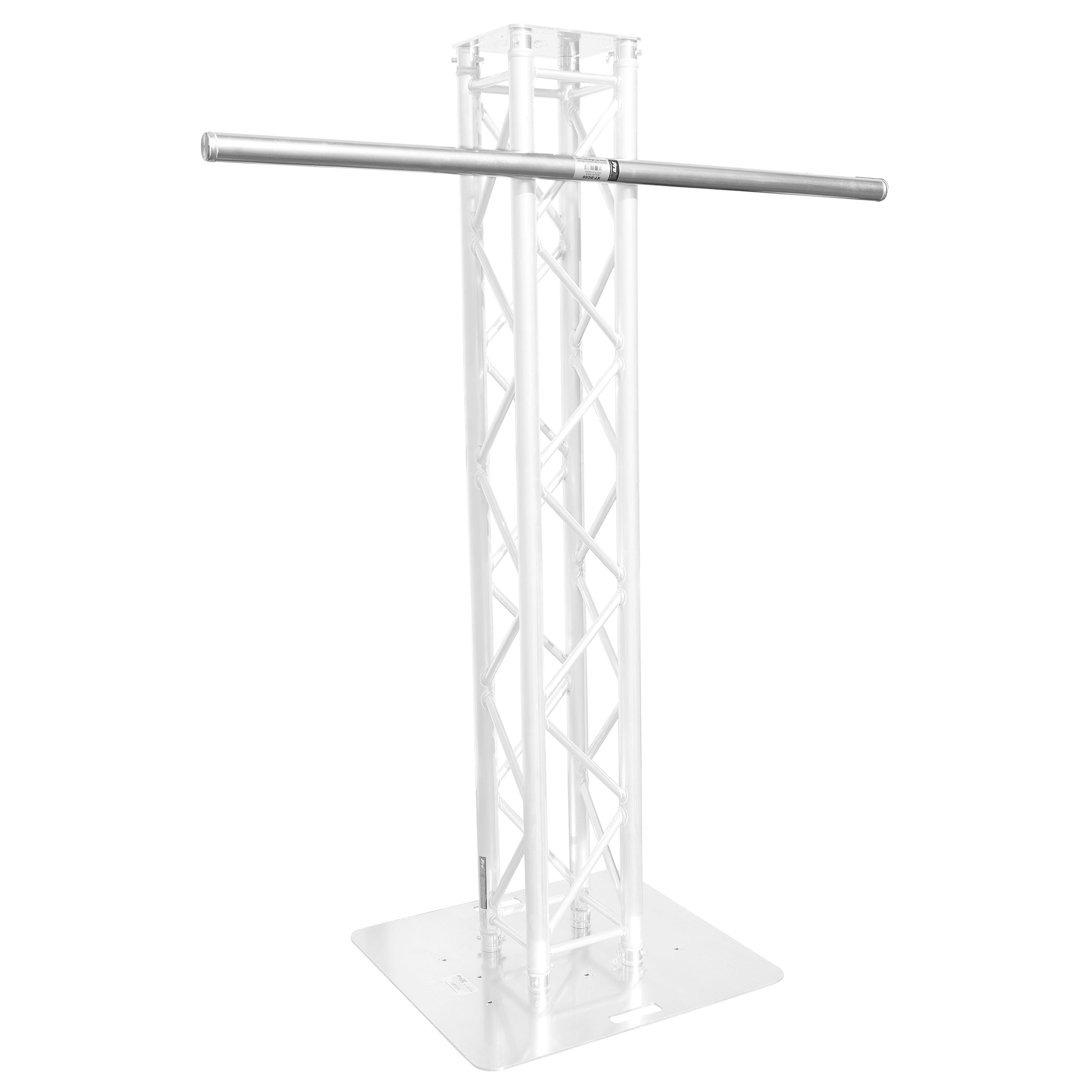 ProX 60" Pole 2" OD W/ Dual Welded Clamps for F34 F32 Trussing For Hanging Moving Head