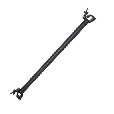 ProX 39Inch 1-Meter Black Dual-Clamp Cross Support Pole for LED Ground Support Systems
