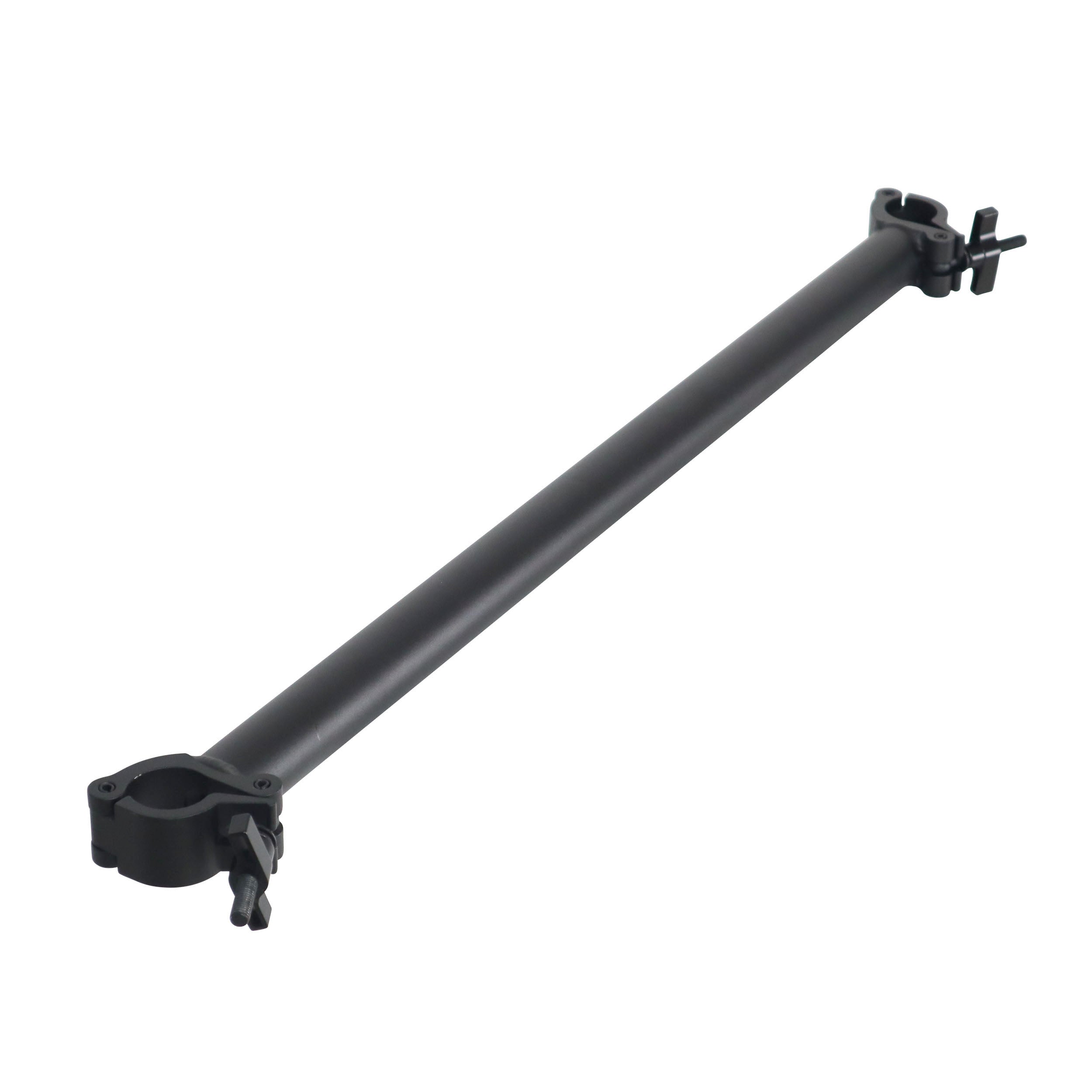 ProX 39Inch 1-Meter Black Dual-Clamp Cross Support Pole for LED Ground Support Systems