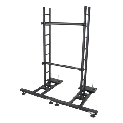 ProX 39Inch 1-Meter Black Dual-Clamp Cross Support Pole for LED Ground Support Systems