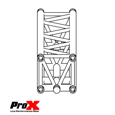 ProX 6.56 ft 2.00 m F35 Professional 5-Chord Truss Segment for LED Video Panels