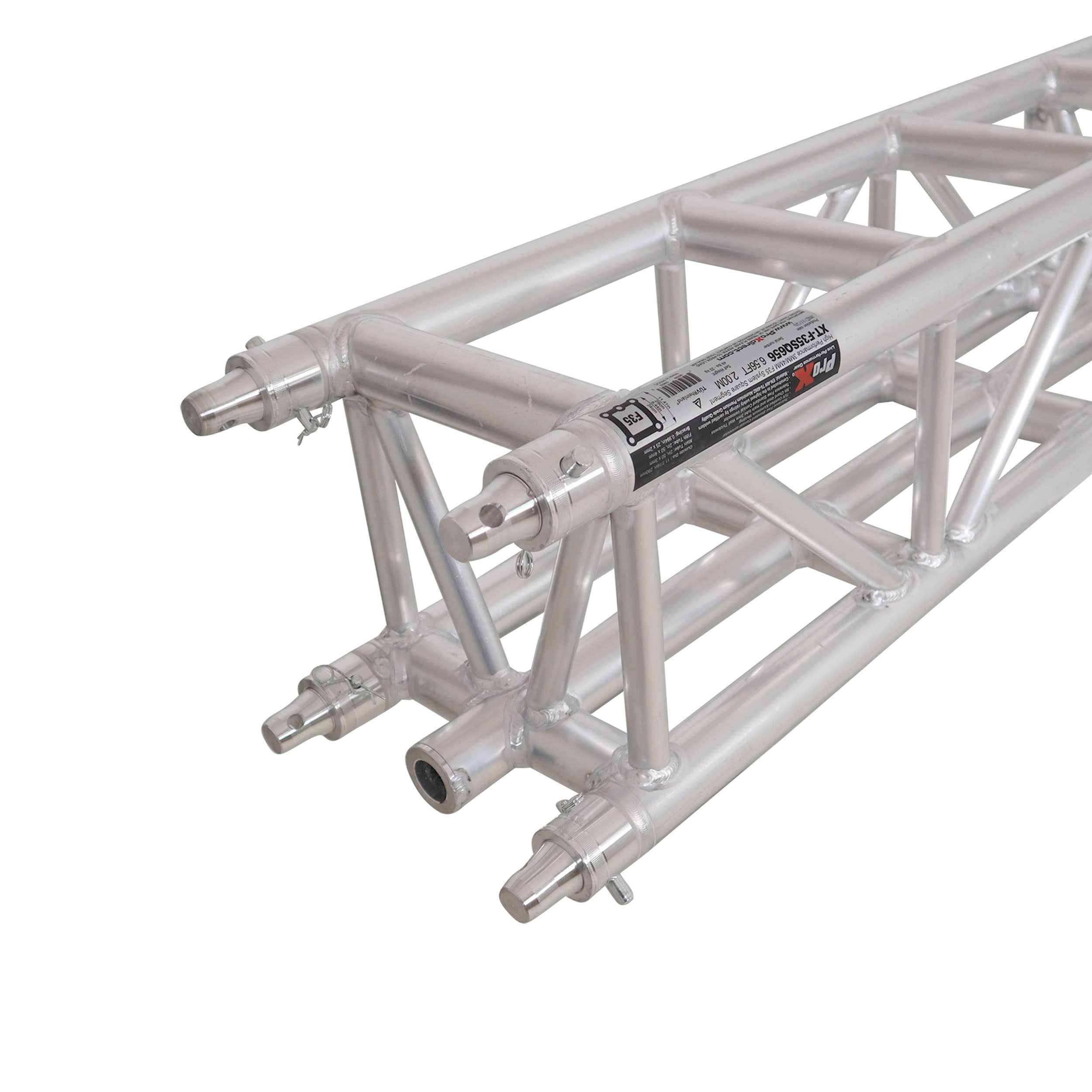 ProX 6.56 ft 2.00 m F35 Professional 5-Chord Truss Segment for LED Video Panels