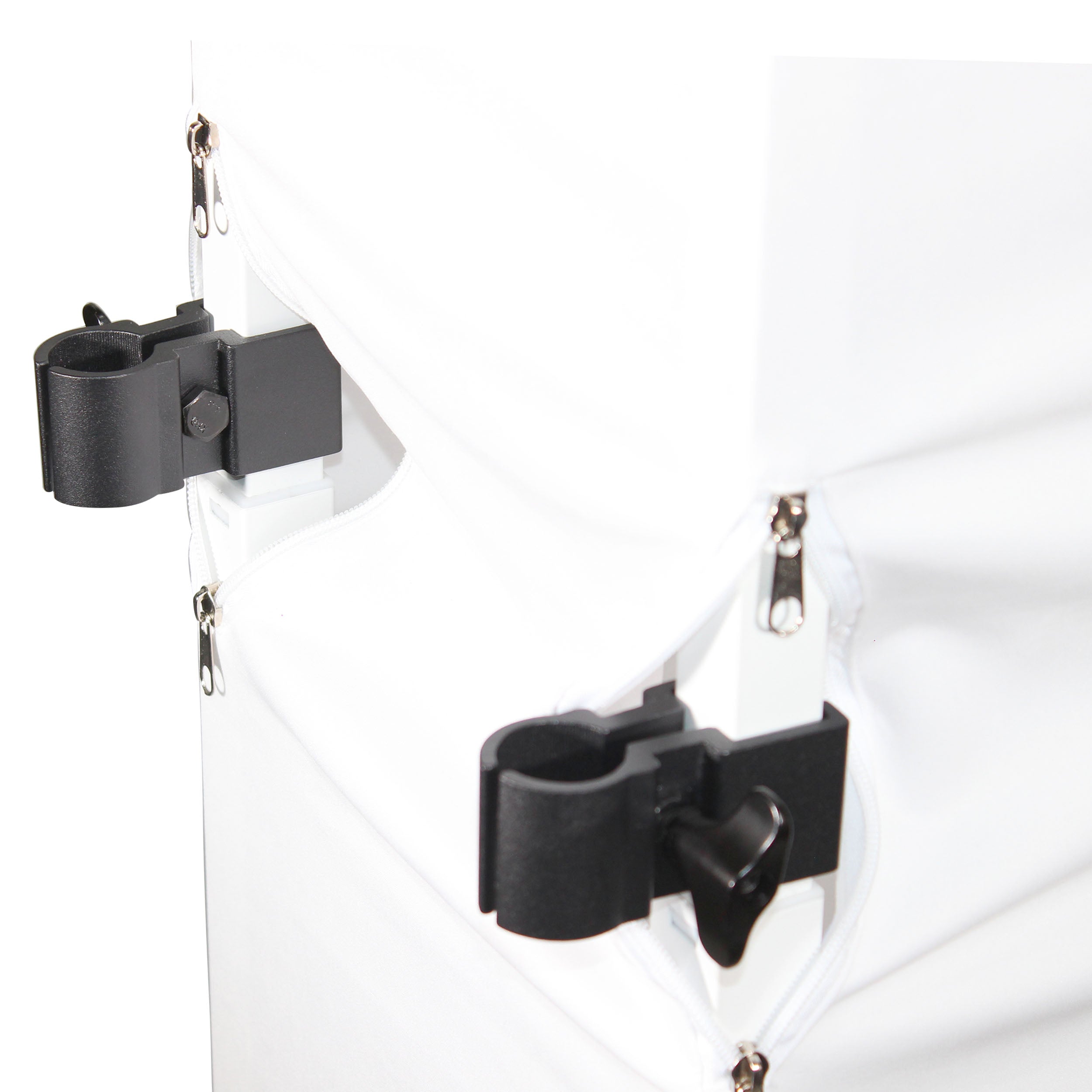 ProX Flex Totem TV - 3ft to 6ft Height Adjustable Totem Stand Incl. TV Mount, Foldable Base Plate and Speaker Stud
