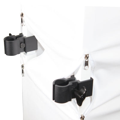 ProX Flex Totem TV - 3ft to 6ft Height Adjustable Totem Stand Incl. TV Mount, Foldable Base Plate and Speaker Stud