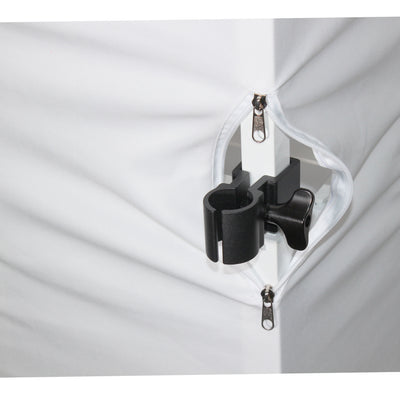 ProX Flex Totem TV - 3ft to 6ft Height Adjustable Totem Stand Incl. TV Mount, Foldable Base Plate and Speaker Stud
