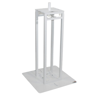 ProX Flex Totem TV - 3ft to 6ft Height Adjustable Totem Stand Incl. TV Mount, Foldable Base Plate and Speaker Stud