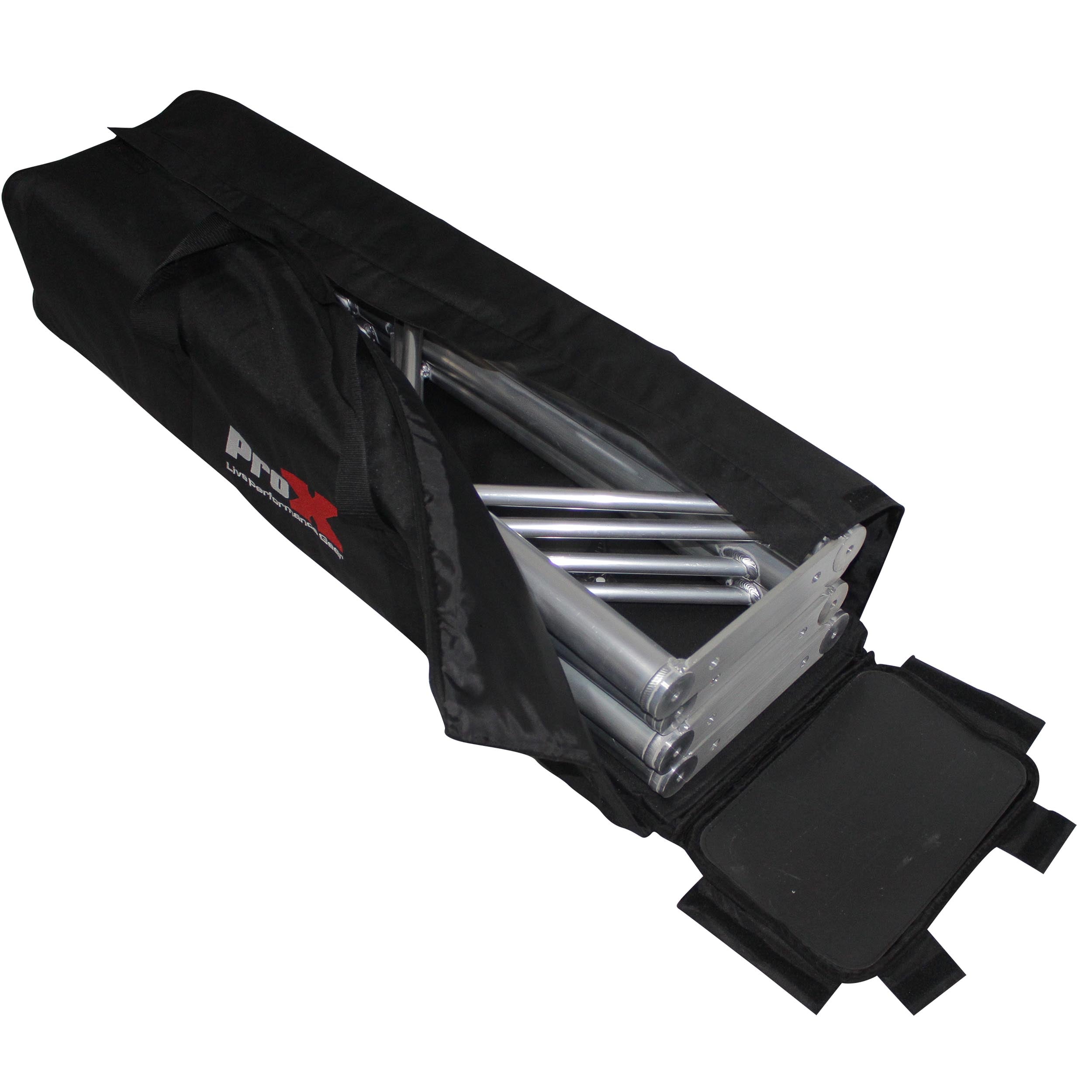 ProX Flex Tower Totem Package - Adjustable 6.56ft or 3.28ft With Soft Carrying Bag