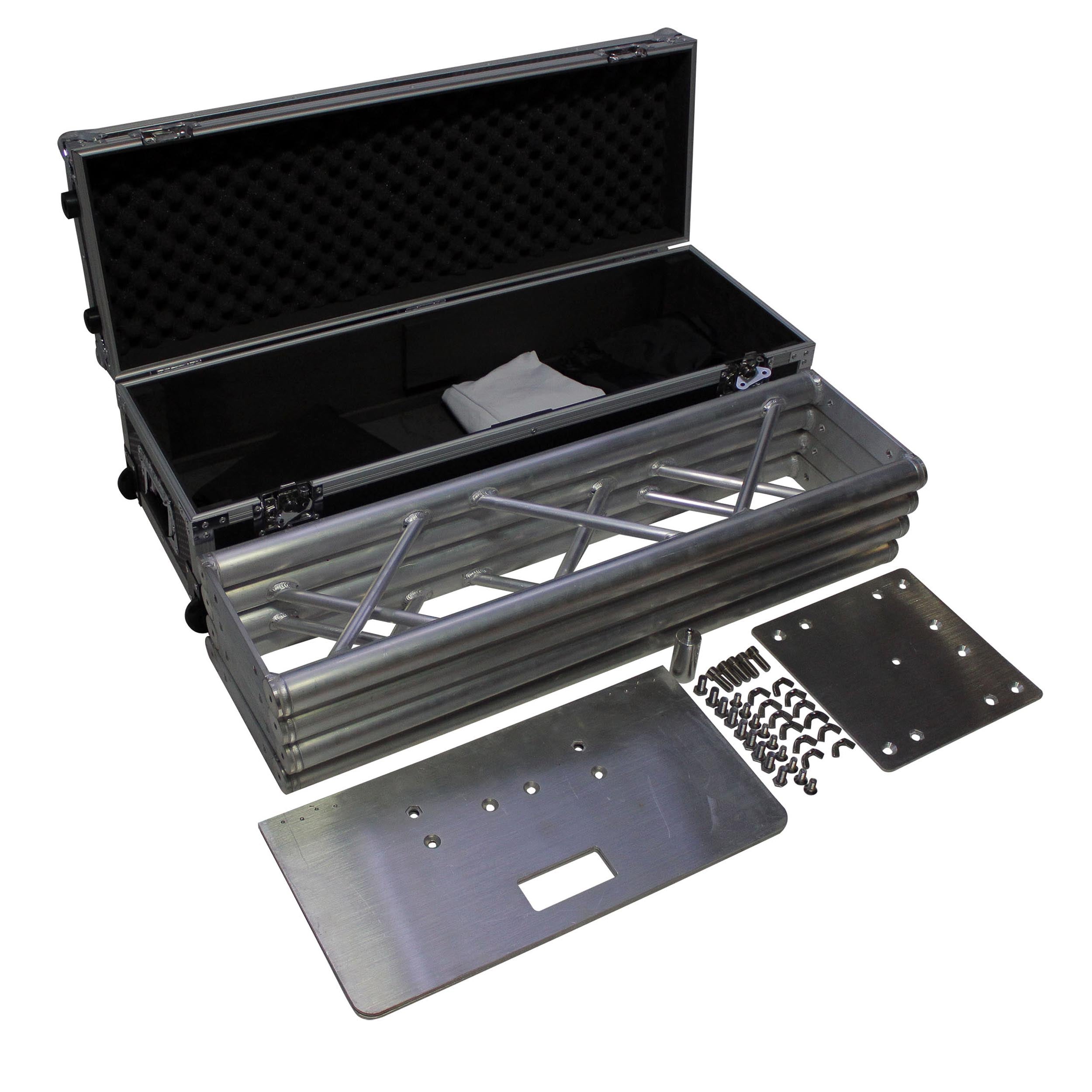 ProX Flex Tower Totem Package - Adjustable 6.56ft or 3.28ft With Road Case