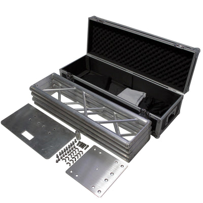 ProX Flex Tower Totem Package - Adjustable 6.56ft or 3.28ft With Road Case
