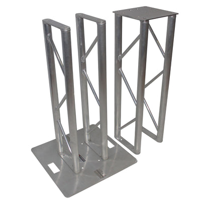 ProX Flex Tower Totem Package - Adjustable 6.56ft or 3.28ft With Road Case