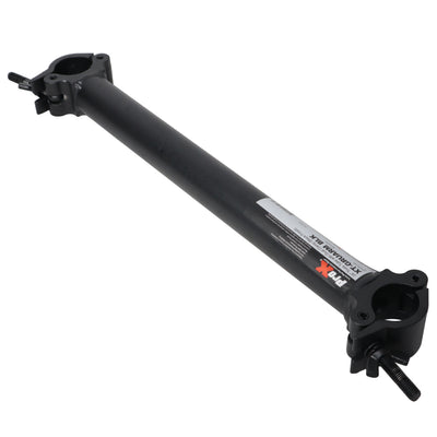 ProX 24" Truss Tube with Dual Clamp for ProX XT-GRU Rapid Grid Modular System | Black Finish