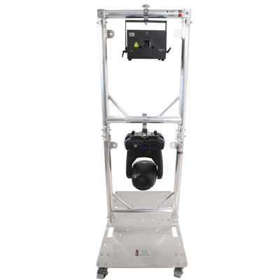 ProX Truss Modular 2X Rapid U Grid Dual Package for Lighting - Moving Heads W-Rolling Aluminum Baseplate