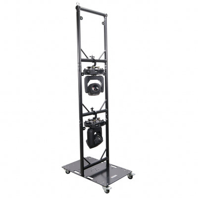 ProX XT-GRUPKGX3BLK - Truss Modular 3X Rapid U Grid Trio Package for Lighting, Black Finish.
