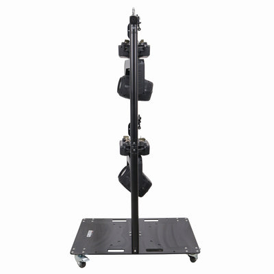 ProX XT-GRUPKGX3BLK - Truss Modular 3X Rapid U Grid Trio Package for Lighting, Black Finish.