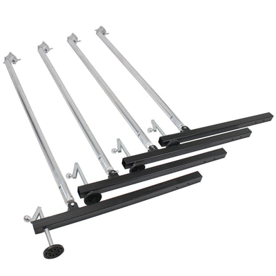 ProX Ground Support & Leg Stabilizer Package Includes Rolling Base 4x Outrigger Leg Braces