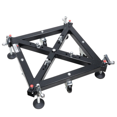 ProX Ground Support & Leg Stabilizer Package Includes Rolling Base 4x Outrigger Leg Braces