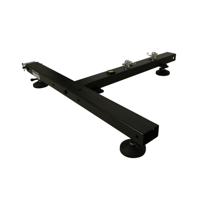 ProX Ground Support Stabilizing 1M / 3.28ft T-Base for LED Screen Wall Stacking for I-Beam F32 or12" Bolted I-Beam Truss Segments