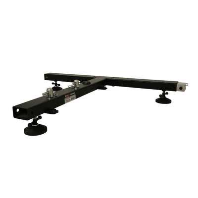 ProX Ground Support Stabilizing 1M / 3.28ft T-Base for LED Screen Wall Stacking for I-Beam F32 or12" Bolted I-Beam Truss Segments