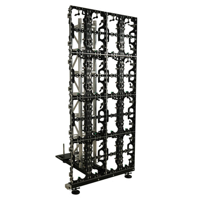 ProX Ground Support Stabilizing 1M / 3.28ft T-Base for LED Screen Wall Stacking for F32 or 12-inch Bolt Truss Segments