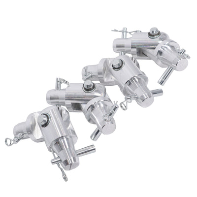 ProX Pack of 4 Conical Tube Ground Support Post towers Male to Male Hinge Joint Fits F31 F32 F34