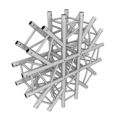 ProX 8-Way + 2-way Top Bottom Spider Lighting Junction Box - Spider Shaped Truss for F34 Conical Truss
