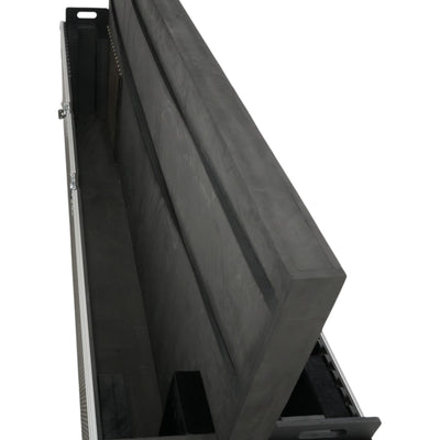 ProX Universal Case For Flat Panel Dual Monitor LED LCD TV Dual 80" to 100" Adjustable Flight Case W 4" Casters