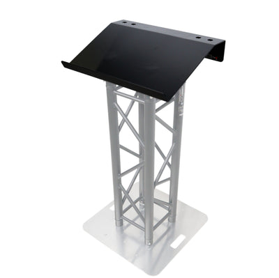 ProX Truss Lectern 24" Black Powder Finish Aluminum Fits F34 w/ 4x Punched for D-Series Connectors