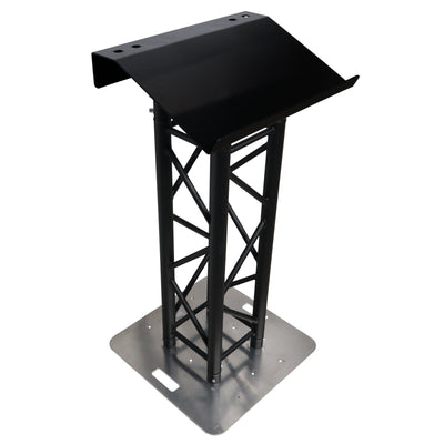 ProX Truss Lectern 24" Black Powder Finish Aluminum Fits F34 w/ 4x Punched for D-Series Connectors