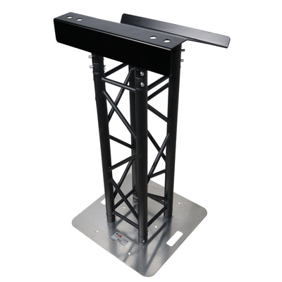 ProX Truss Lectern 24" Black Powder Finish Aluminum Fits F34 w/ 4x Punched for D-Series Connectors