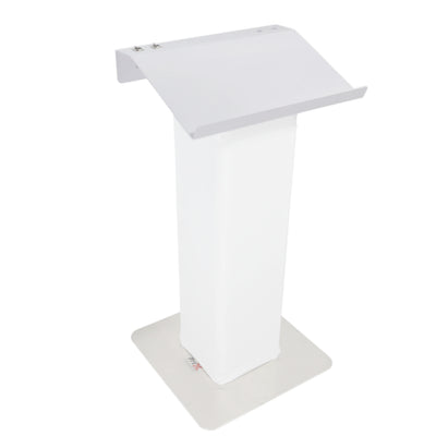ProX Truss Lectern 24" White Finish Aluminum Fits F34 w/ 4x Punched for D-Series Connectors