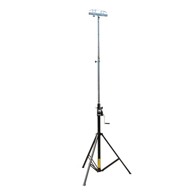 ProX 14 Ft Heavy-duty Lighting Crank Truss Stage Stand Includes T-Adapter Truss Mount 200 lbs Capacity