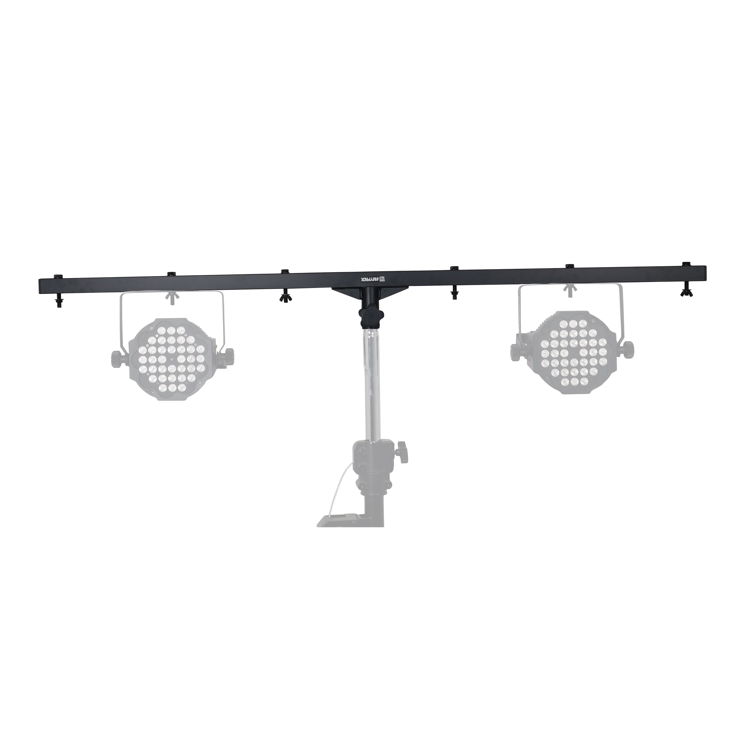 ProX Universal 5ft Lighting Cross Square tube Bar w/Bolts