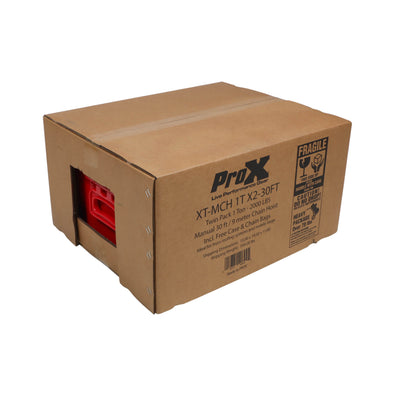ProX Pair of 1 Ton Manual Chain Hoist with 30 Ft (9 M) Chain for Stage Truss roof system and line array speakers
