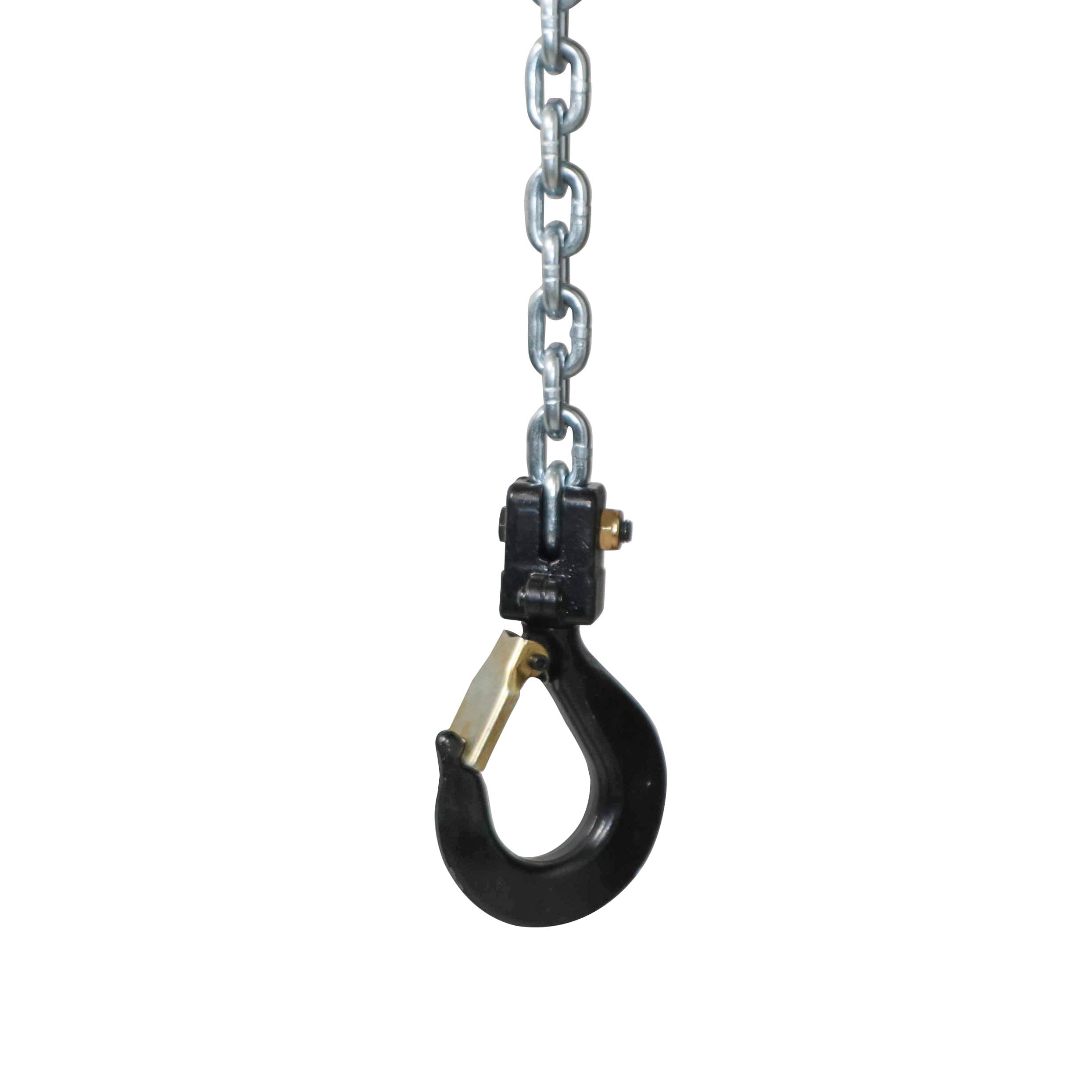 ProX Single 2 Ton Manual Chain Hoist with 30 Ft (9 M) Chain for Stage Truss roof system and line array speakers