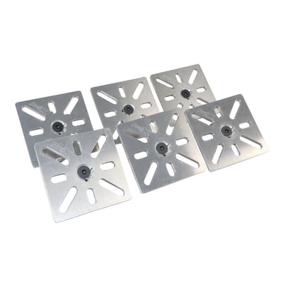 ProX XT-TC5X6 5"Aluminum Led Panel Plate W/Half Conical Coupler