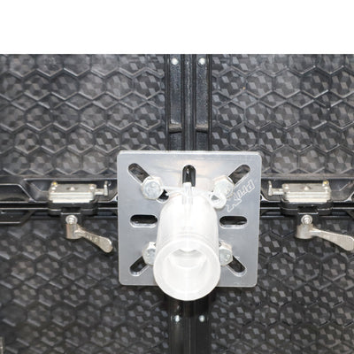 ProX XT-TC5X6 5"Aluminum Led Panel Plate W/Half Conical Coupler