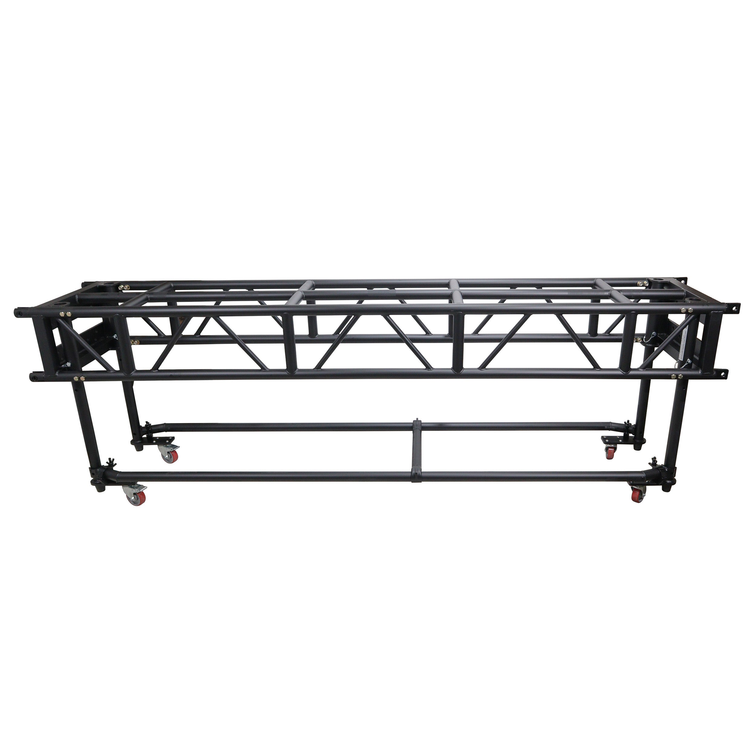 ProX 10' FT Pre-Rig Truss Segment with Removable Rolling Base System BLACK