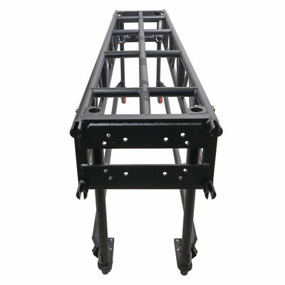ProX 10' FT Pre-Rig Truss Segment with Removable Rolling Base System BLACK