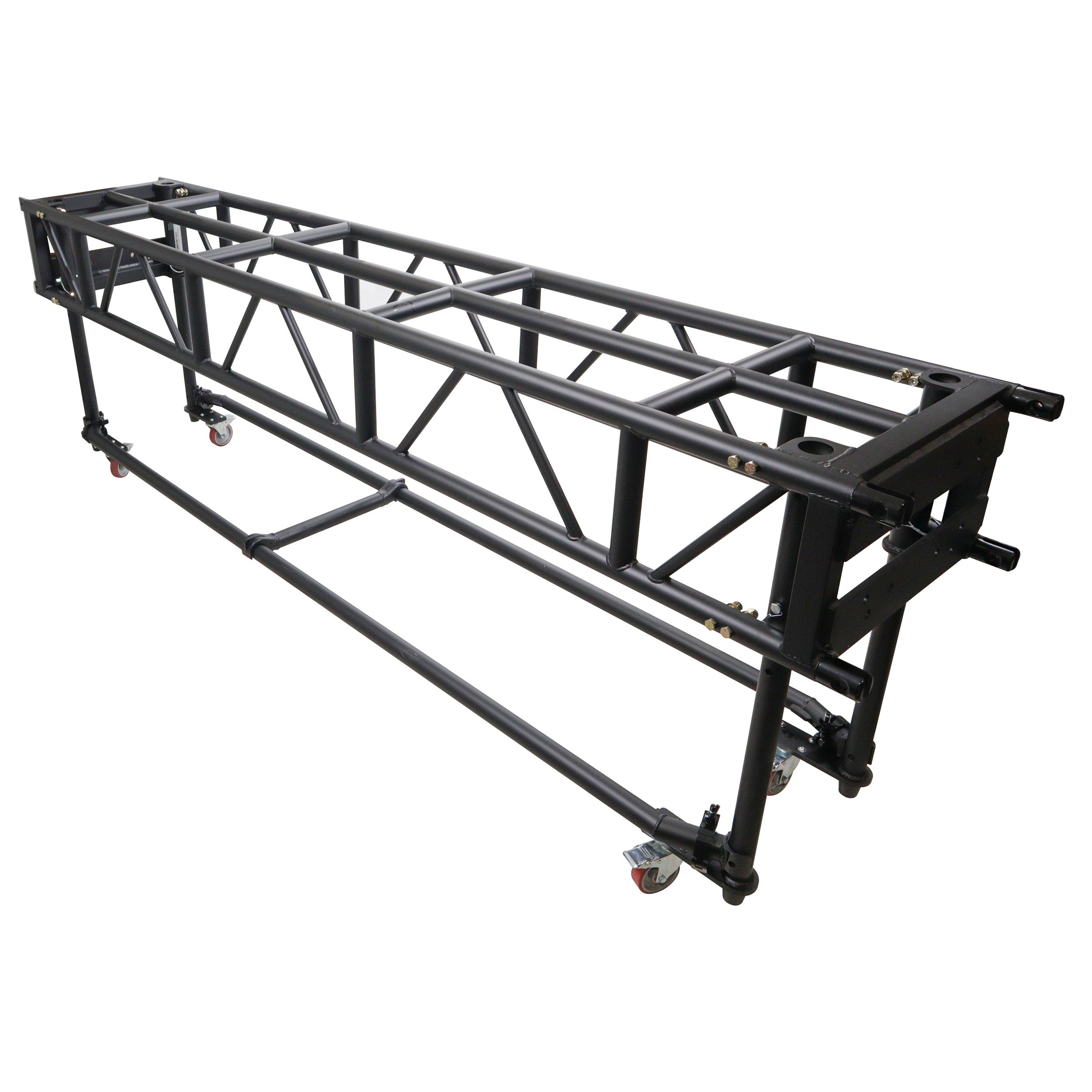 ProX 10' FT Pre-Rig Truss Segment with Removable Rolling Base System BLACK