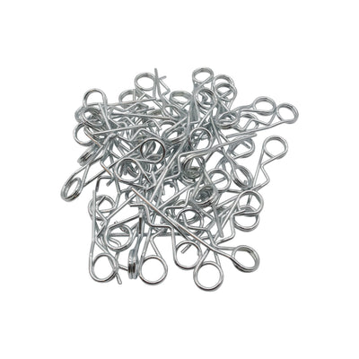ProX Pack of 50 R Clip for Safety Pins for Conical Truss Safety Pins