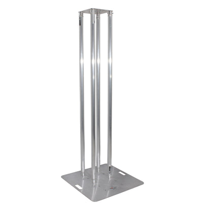 ProX Set of 2 6.56ft Totem Package Includes a 12in Top Plate, 24in Base Plate and Four 2m F31 Tubes W-White Scrim Cover