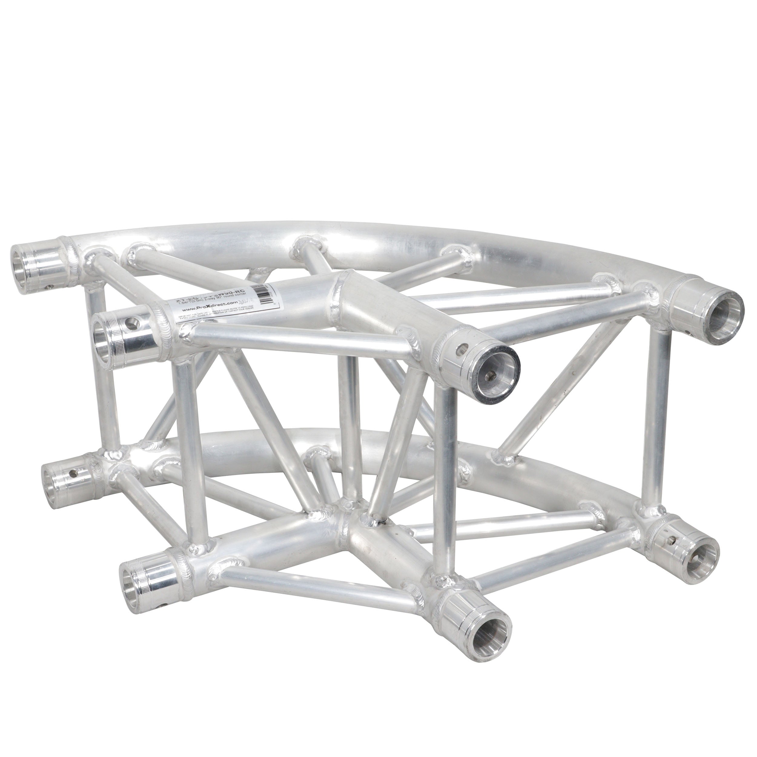 ProX Square Truss Corner 2 Way 90 Degree Round