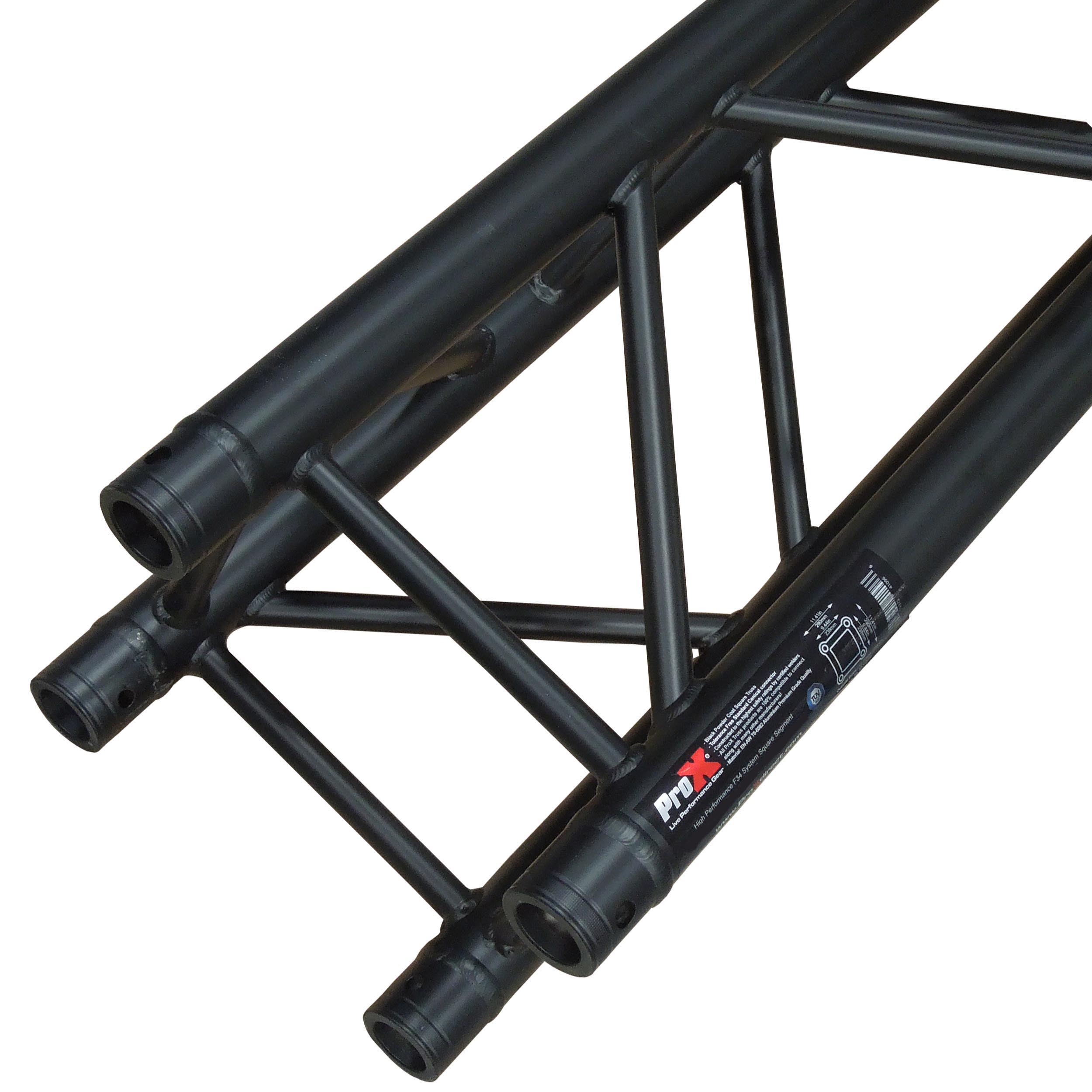ProX 8.20ft (2.50m) F34 Segment Black Powder Coated | 2mm Wall
