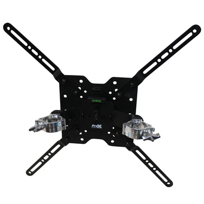 ProX Universal 32" to 80" TV Bracket Clamp with Vesa Mounting Bracket for F34 F32 12" Bolt Truss or Speaker Stands
