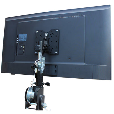 ProX Universal 32" to 80" TV Bracket Clamp with Vesa Mounting Bracket for F34 F32 12" Bolt Truss or Speaker Stands