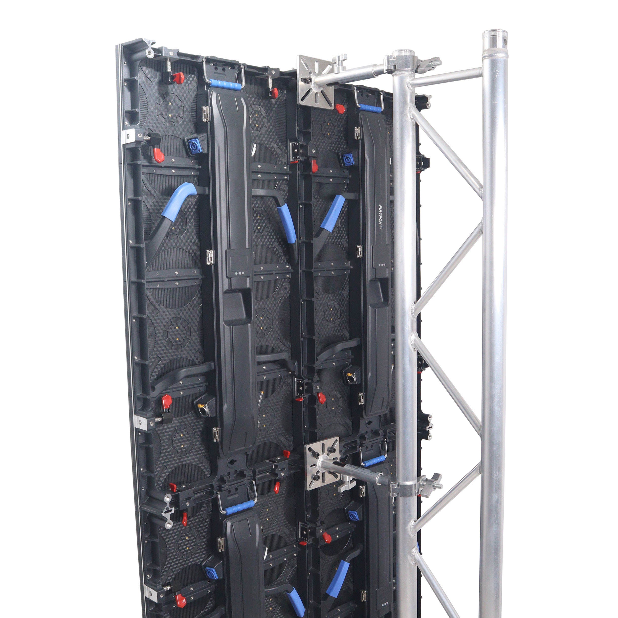 ProX 10-13" LED Panel Wall Mounting Plate to Extension 2" Pole Truss Clamp for Ground Stacking and Hanging.