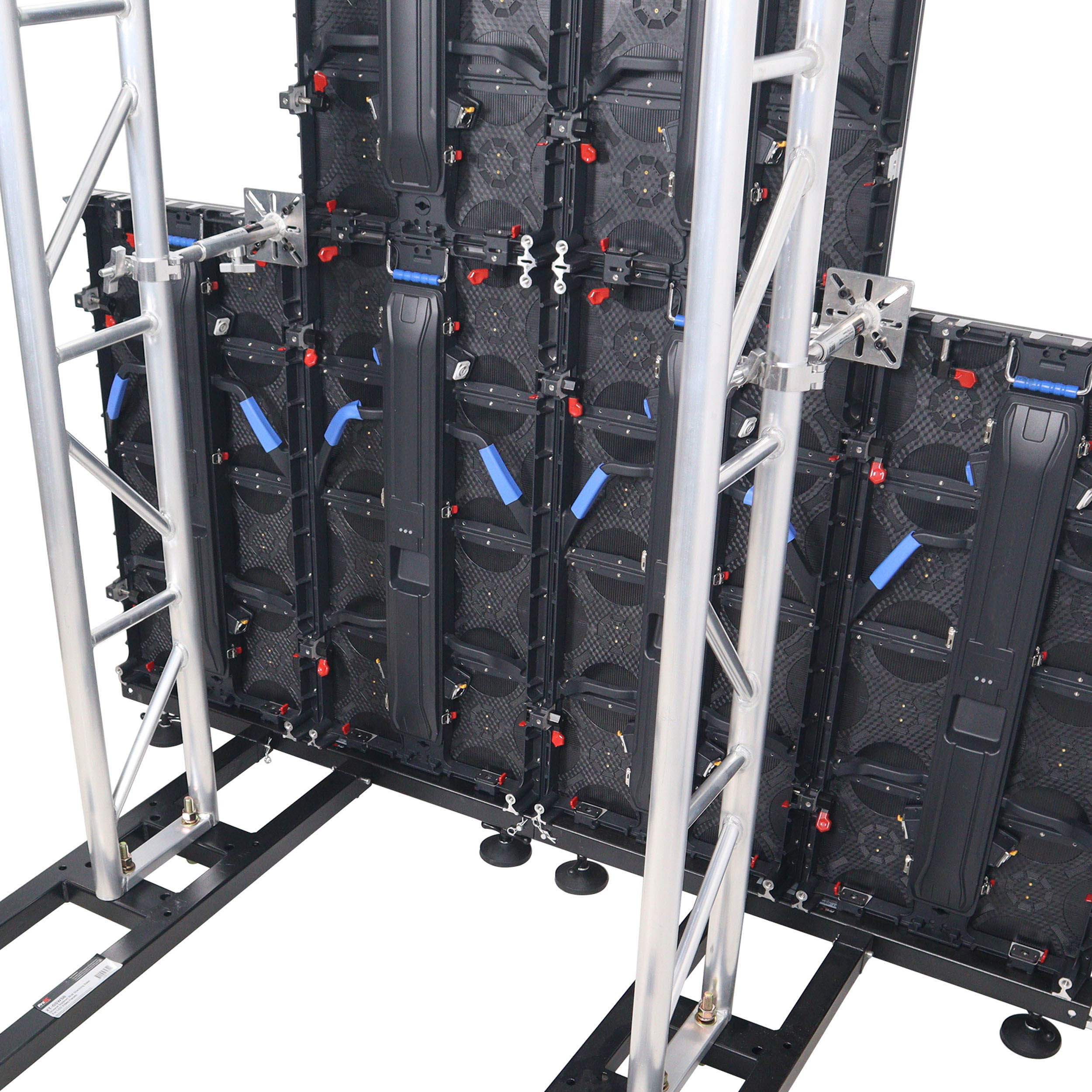 ProX 10-13" LED Panel Wall Mounting Plate to Extension 2" Pole Truss Clamp for Ground Stacking and Hanging.