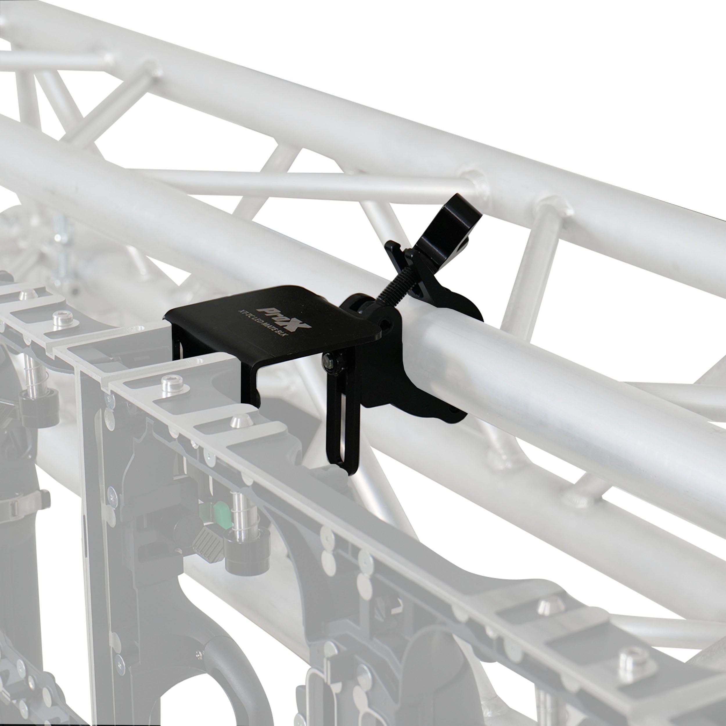 ProX Direct LED Video Panel to 2" Truss Pipe Mounting Bracket with Included Clamp Black Set of 4