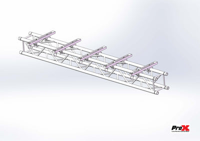 ProX Top Panel Top Pick Pro Point for Video Wall Truss Hanging Bracket Adjustable F34-44 / 12-16" Truss